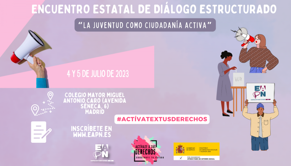 Encuentro Estatal de Diálogo Estructurado:  "La juventud como ciudadanía activa"