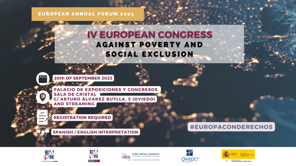 (English info) IV European Congress Against Poverty and Social Exclusion